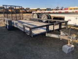 2005 Anderson 8ftx20 ft Utility Trailer