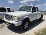 2007 Ford Ranger Extended Cab 4X4 Pickup Truck