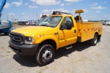 2002 Ford F-550 XL Super Duty Service Crane Truck