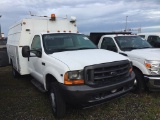 2001 For F550 Enclosed Service Truck