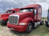 2010 Peterbilt 387 T/A Sleeper Truck Tractor