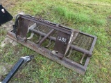 Landplane Landscape Rake for Skid Steer