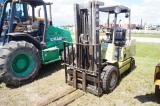 Clark GPX 25 5,000lb Pneumatic Tire Forklift