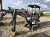 2012 Terex TC16 Mini Hydraulic Excavator