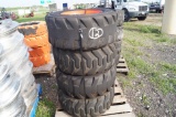 4 Bobcat 12-16.5 Used Tires and Wheels