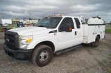 2011 Ford F-350 XL Super Duty  Extended Cab Crane Truck