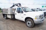 2002 Ford F-450 XL Super Duty Knuckleboom Crane Truck