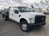 Ford F-350 Crew Cab Flatbed Pickup Truck