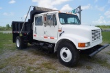1996 International 4700 Crew Cab Dump Truck