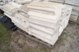 Pallet of Decorative Concrete Molding Slabs