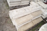 Pallet of Decorative Concrete Molding Slabs