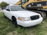 2000 Ford Interceptor Police Cruiser