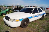 2008 Ford Crown Vic 4 Door Police Cruiser