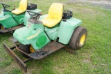 John Deere 1200A 3 Wheel Utility Rake Tractor