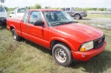 2001 GMC Sonoma SL Extended Cab Pickup Truck