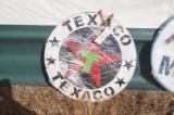 Texaco Round Decorative