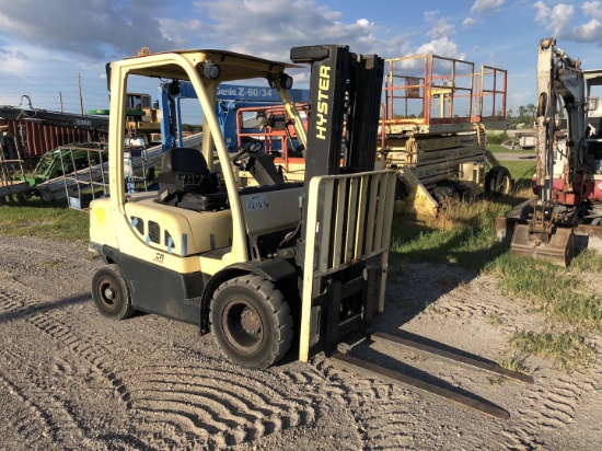 Hyster H50XM 5,100lb Solid Tire Forklift