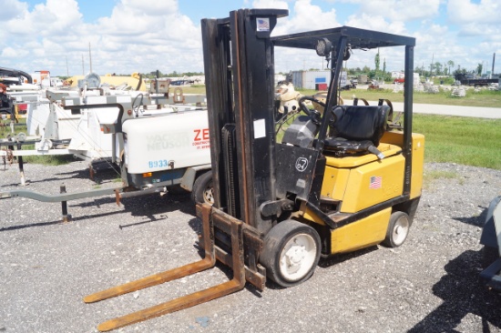 Yale 5,000lb Solid Tire LP Forklift