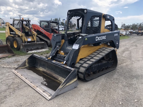 2015 John Deere 333E Compact Track Loader Skid Steer