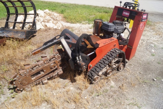 Toro TRX-15 Walk Behind Rubber Tracked Trencher
