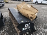 Cat BA18 Skid Steer Hydraulic Broom Attachment