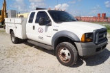 2007 Ford F-450 XL Super Duty Ext Cab Lift Gate Service Truck