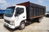 2008 Mitsubishi Fuso Cabover Landscape Dump Truck