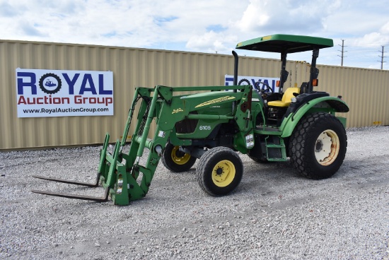 John Deere 5325 Frond End Loader Tractor with Forks