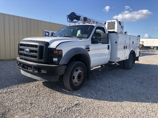 2008 Ford F-550 Super Duty Crane Service Truck