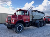 1984 Mack DM685SX w/ 2014 12 Yard Strong DM 12 Gunite Concrete Truck