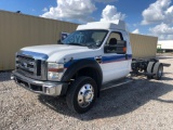 2010 Ford F-550 XLT Super Duty Cab and Chassis Cutout Cab