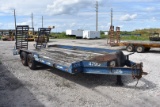 T/A Equipment Trailer with Ramps