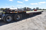 2006 Ledwell LW48 HT2-10 35ton Hydraulic Dove Tail Equipment Trailer