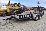 2016 16ft T/A Utility Trailer
