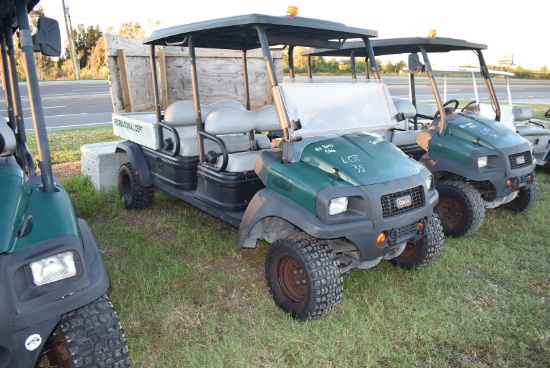 Club Car Crew Cab 4x4 Utility Dump Cart