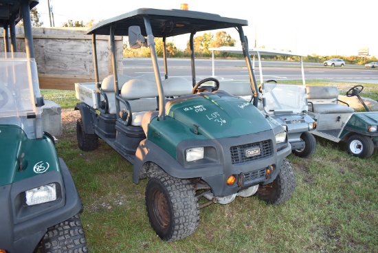 Club Car Crew Cab 4x4 Utility Dump Cart