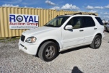 2003 Mercedes ML320 Sport Utility Vehicle