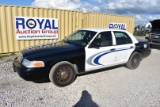 2007 Ford Crown Vic 4 Door Police Cruiser