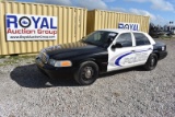 2007 Ford Crown Victoria 4 Door Police Cruiser