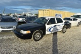 2003 Ford Crown Victoria 4 Door Police Cruiser