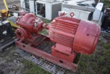 XL Red Pump and Electric Motor