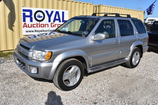 2003 Infiniti QX4 4x4 Sport Utility Vehicle