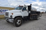 2001 GMC C7500 Flatbed Water Truck