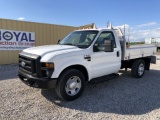 2008 Ford F350 Super Duty Flatbed Truck