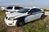 2012 Chevrolet Caprice 4 Door Police Cruiser