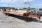 2000 25ft T/A Dovetail Equipment Trailer with Ramps