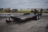 1999 T/A Equipment Trailer with Ramps