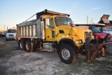 2005 Mack Granite T/A Material Spreader Dump Truck