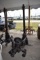 4 Light Horse Decorative Stand Up Light Pole