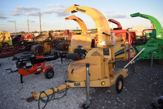 2008 Vermeer BC600XL 6 inch Tow Behind Chipper